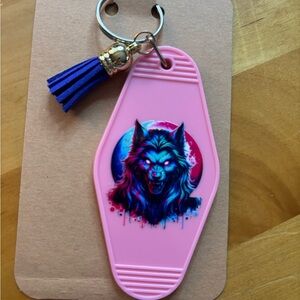 Werewolf key chain handcrafted by me